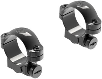 Leupold 49950 Ringmounts  Black Gloss  Ruger No. 1/77/11 30mm Low
