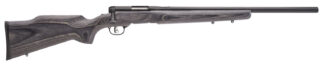 Savage Arms 96970 B.MAG Full Size 17 WSM 8+1 22" Matte Black Heavy Barrel, Matte Black Drilled & Tapped Carbon Steel Receiver, Satin Gray Varmint Beavertail Laminate Stock, Right Hand
