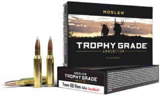 Nosler 60042 Trophy Grade 7mm-08Rem 140gr Nosler AccuBond 20 Per Box/10 Case
