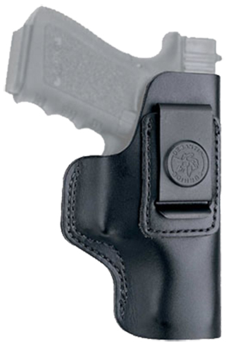 DeSantis Gunhide 031BA80Z0 Insider IWB Black Leather Belt Clip Compatible w/Springfield XDM/Glock 17/22 Right Hand