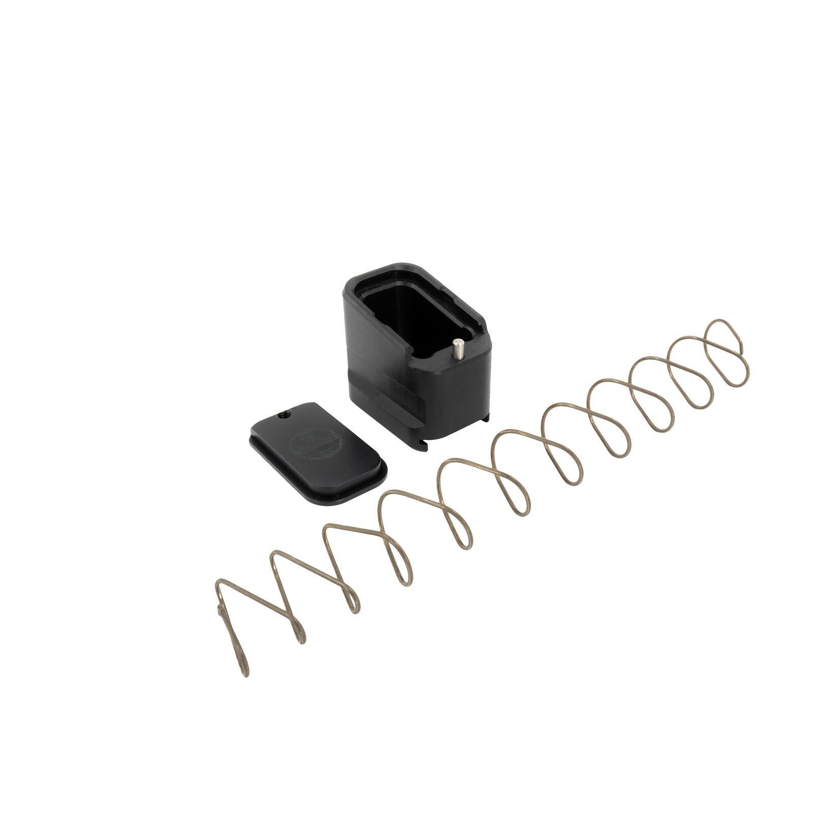 Shield Arms Handgun Magazine Extension +5/+4 for Glock 19/23 Black