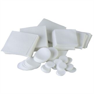 ROUND COTTON TWILL PATCHES, .75'', .17-.22 CAL, 1000 PACK