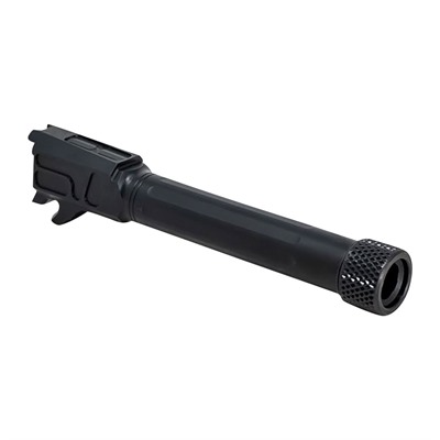 MATCH 9MM THREADED STRAIGHT BBL FOR SIG SAUER P365 BLACK