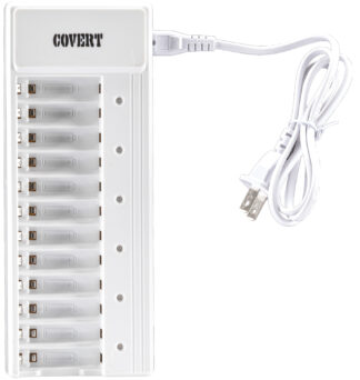 Covert Scouting Cameras 2038 Rapid Charger 12 Bay AA
