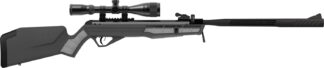 Crosman CMU7SXS Mag-Fire Ultra Nitrogen Piston 177 12rd Shot Black Black Fixed All Weather Stock Scope 3-9x40mm AO
