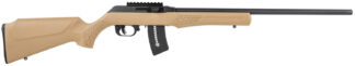 Rossi RS22W2111TAN RS22 22 WMR 10+1 21" Matte Black Barrel, Matte Black Alloy Steel Frame, Tan Fixed Monte Carlo Stock Right Hand