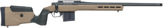 Mossberg 28149 Patriot LR Tactical 308 Win 7+1 24" Matte Blued Threaded Bull Barrel, Matte Blued Picatinny Rail MDT Oryx Tactical M-LOK Flat Dark Earth Synthetic Stock, Right Hand