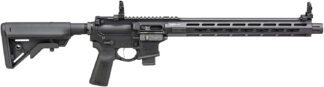 Springfield Armory STV91609BLC SAINT Victor 9mm Luger 16" 10+1, Black, B5 Sytems Bravo Stock & Type 23 Grip, Flip-Up Sights, Blast Diverter