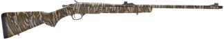 Henry H015T410 Turkey  Full Size 410 Gauge Break Open 3" 1rd 26" Mossy Oak Bottomland Single Shot Barrel, Drilled & Tapped Steel Receiver, Fixed Mossy Oak Bottomland Wood Stock, Right Hand