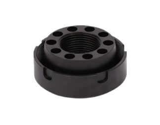 SilencerCo AC4742 Charlie Direct Thread Mount Fits 3/4"x24 Stainless Steel Oxide Black