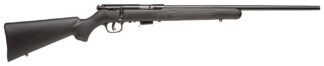Savage Arms 96709 93R17 F Full Size 17 HMR 5+1 21" Matte Black Button Rifled Barrel, Matte Black Drilled & Tapped Carbon Steel Receiver, Matte Black Fixed Synthetic Stock, Right Hand