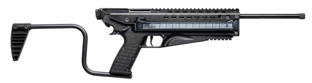 KelTec R50 5.7x28mm semi-automatic rifle in black finish