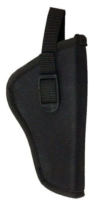 Bulldog DLX12 Pit Bull OWB Black Nylon Belt Loop Fits S&W J/K/L/N Frame Fits 3-4" Barrel Right Hand