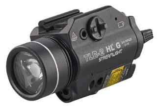 Streamlight 69265 TLR-2 HL G Gun Light Black Anodized 1,000 Lumens White LED Red Laser
