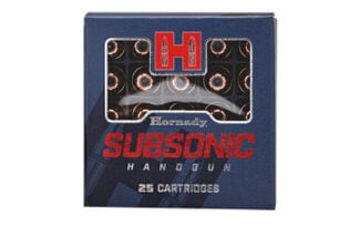 HRNDY 9MM 147GR XTP SUBSONIC 25/250