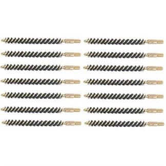 HEAVY WEIGHT NYLON RIFLE BRUSH 22 CALIBER CENTERFIRE 12 PACK