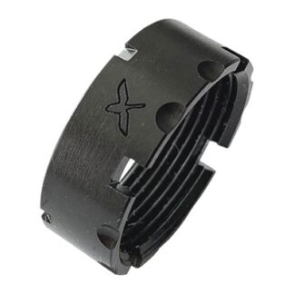 A5 CASTLE NUT, BLACK