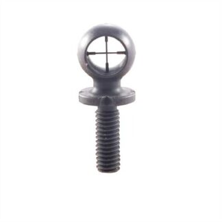 CROSSHAIRS DUPLEX HOODED FRONT SIGHT BRASS BLACK
