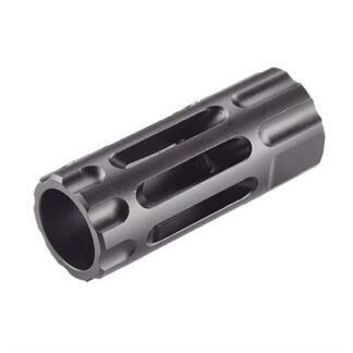 MUZZLE BRAKE Q-COMP 11/16-24 STEEL BLACK
