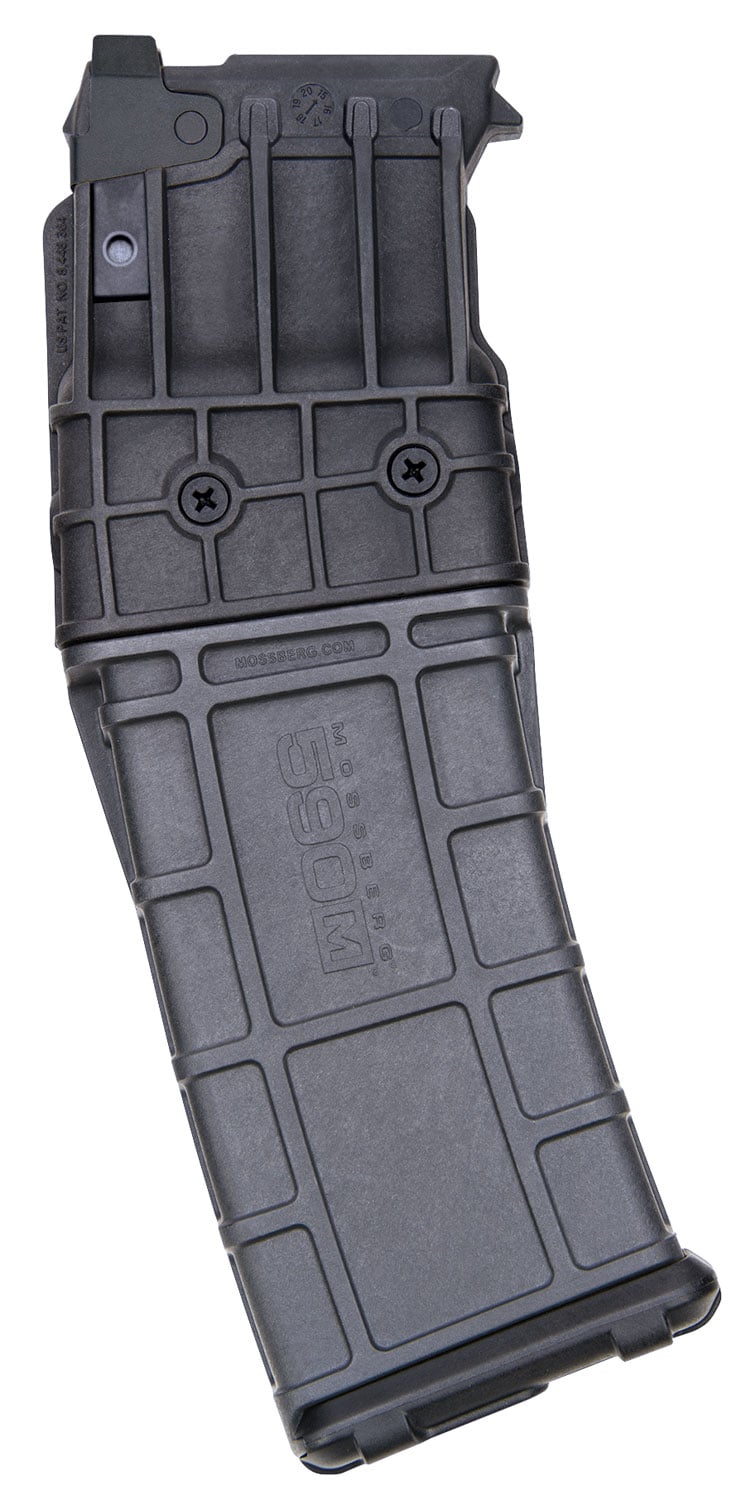 Mossberg 95139 590M 15rd Double Stack 12 Gauge Black Polymer (2.75" Shotshell Only)