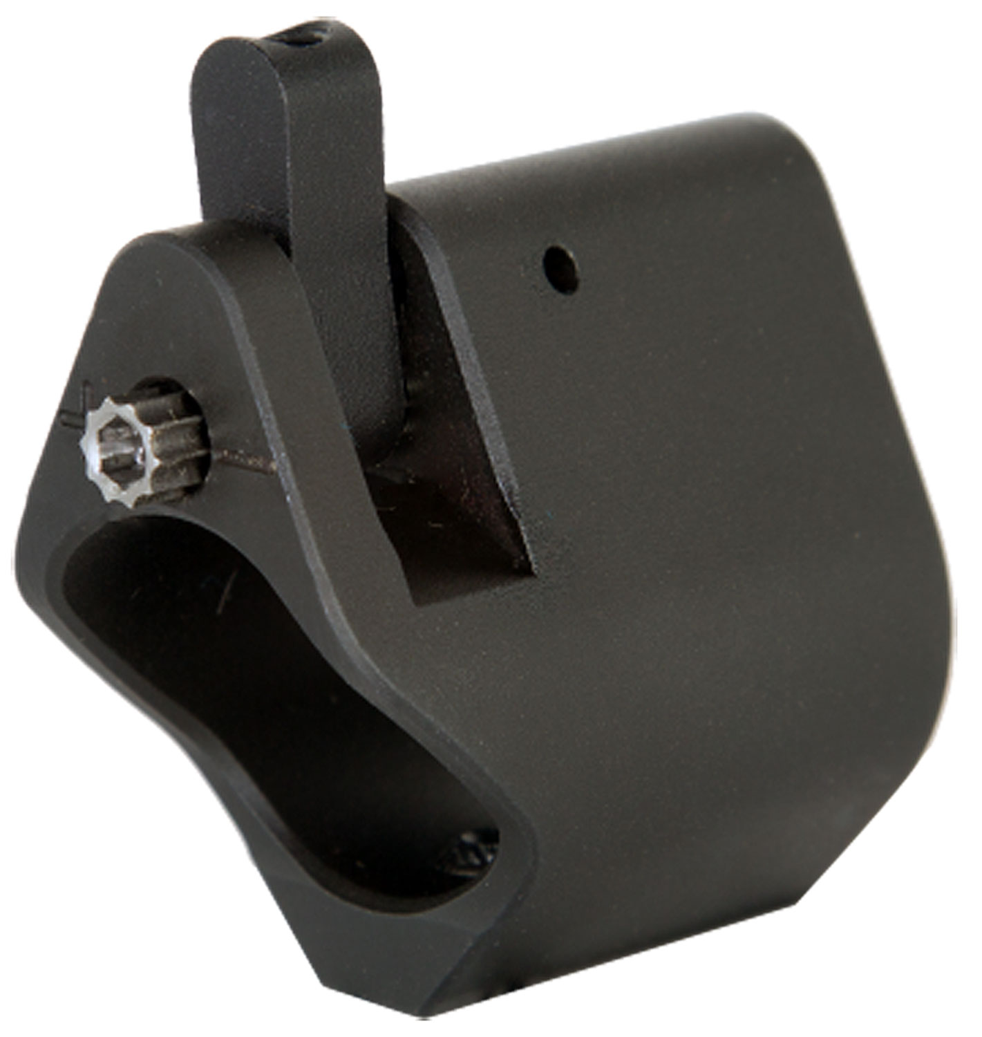 Seekins Precision 0011510067 Select Adjustable Gas Block .875" Steel Black Melonite