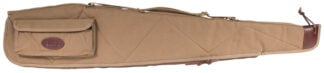 Boyt Harness OGC98PL06 Alaskan Rifle Case 48" Waxed Kahki Canvas w/ Brass Hardware & Quilted Flannel Padding for Scoped Rifles