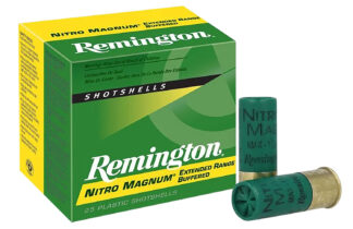 Remington Ammunition 26674 Nitro Magnum  12Gauge 3" 1 5/8oz 4Shot 25 Per Box/10 Case