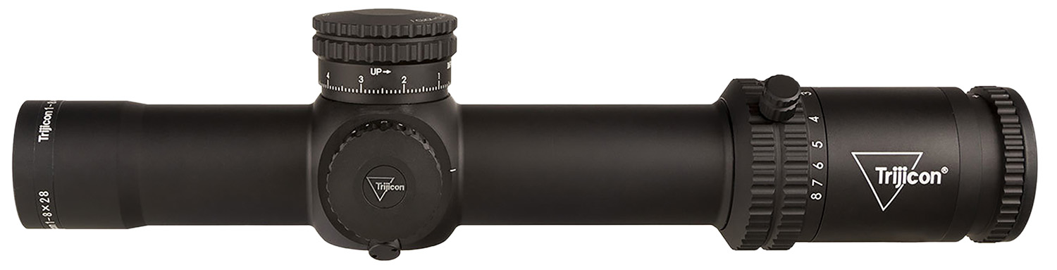 Trijicon 2900032 Credo Matte Black 1-8x28mm 34mm Tube LED Illuminated Red/Green MRAD Segmented Circle Reticle