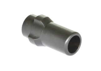 Griffin Armament 3L1228 3-Lug  9mm Luger 1/2"-28 tpi 17-4 Stainless Steel Black Melonite QPQ