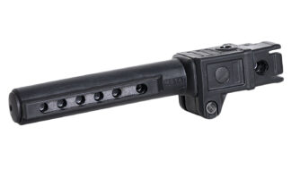 NcStar VG147 Folding Mil-Spec Stock Tube  Black for AK-Platform