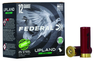 Federal USH122W75 Upland Field & Range Paper Wad 12Gauge 2.75" 1oz 7.5Shot 25 Per Box/10 Case
