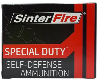 SinterFire Inc SF40125SD Special Duty (SD)  40S&W 125gr Lead Free Frangible Hollow Point 20 Per Box/10 Case