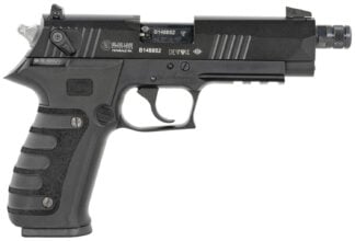Mauser Rimfire 4010102 M20 22 LR 10+1 4.75" Black Steel Threaded Barrel, Black Serrated Slide, Black Aluminum Frame w/Picatinny Rail, Ambidextrous