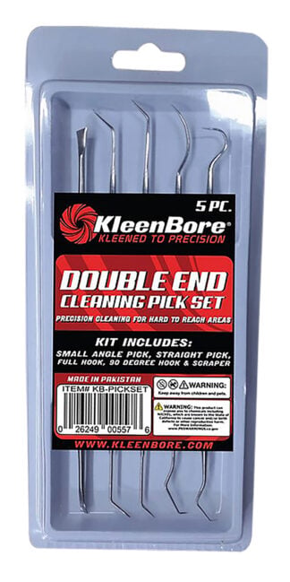 KleenBore KB-PICKSET Stainless Steel Double Ended Gun Pick Set