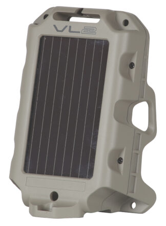 Wildgame Innovations WGILT0003 Moonshine Feeder Light Gray 100 yds Range Features PIR Motion Sensor
