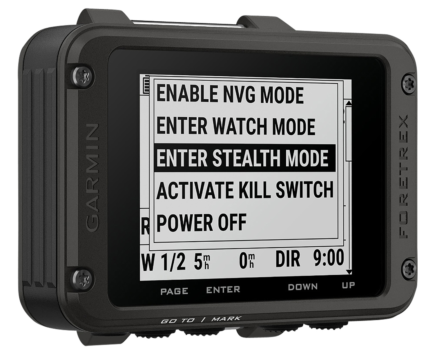 Garmin 0100275900 Fortex 801 GPS Navigation Black Monochrome MIP Display