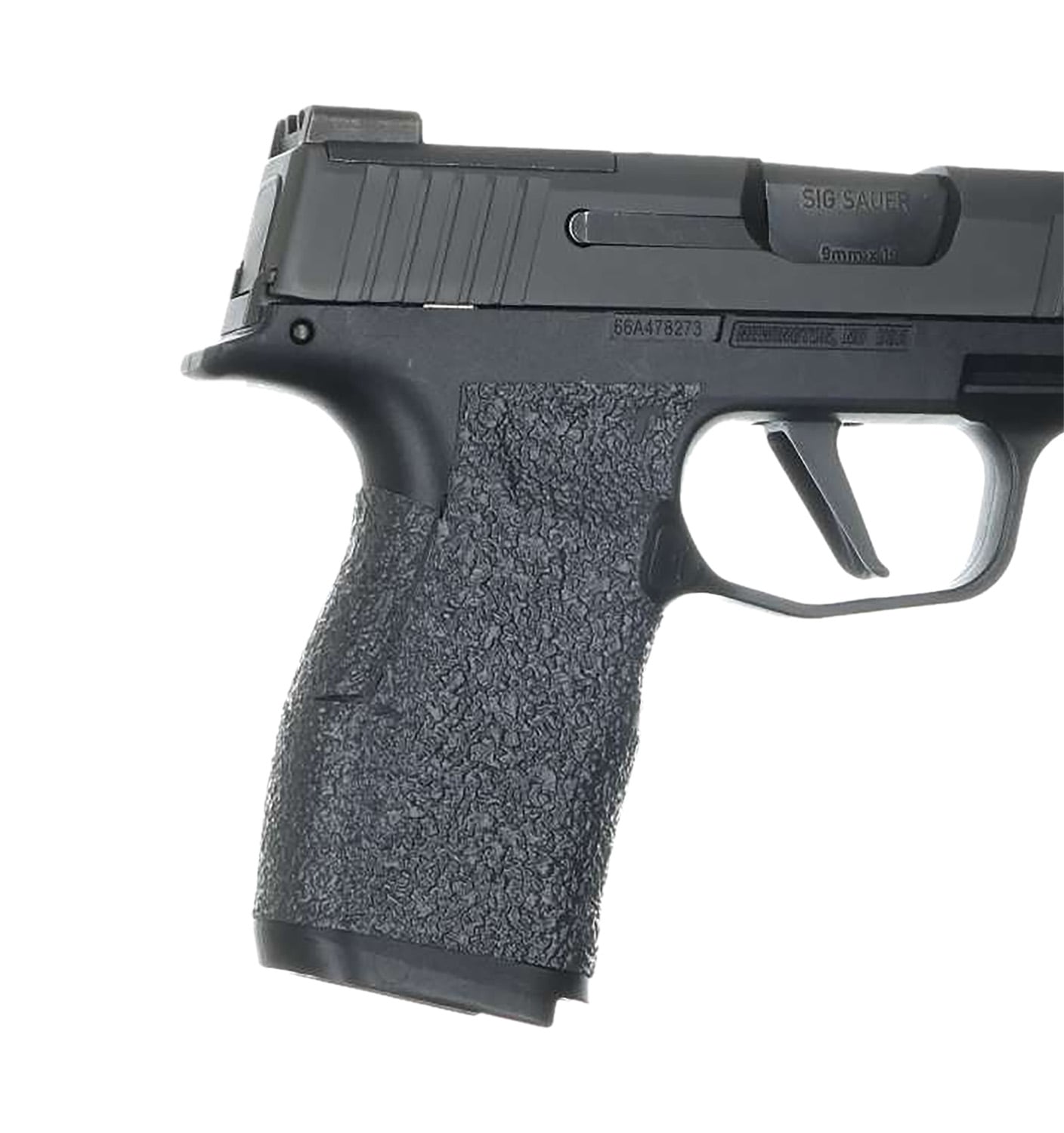 Talon Grips EV12R Adhesive Grip Textured Black Rubber, Fits Sig P365/P365XL