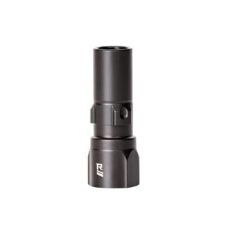 Rugged Suppressors OA009 3 Lug Adapter  45 ACP 9/16"-24 tpi Threads, Black