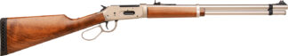 Gforce Arms GFLVR3030SS Saddlehorn 30-30 Win 5+1 20" Stainless Steel Barrel, Stainless Aluminum Receiver, Fixed Turkish Walnut Stock, Right Hand