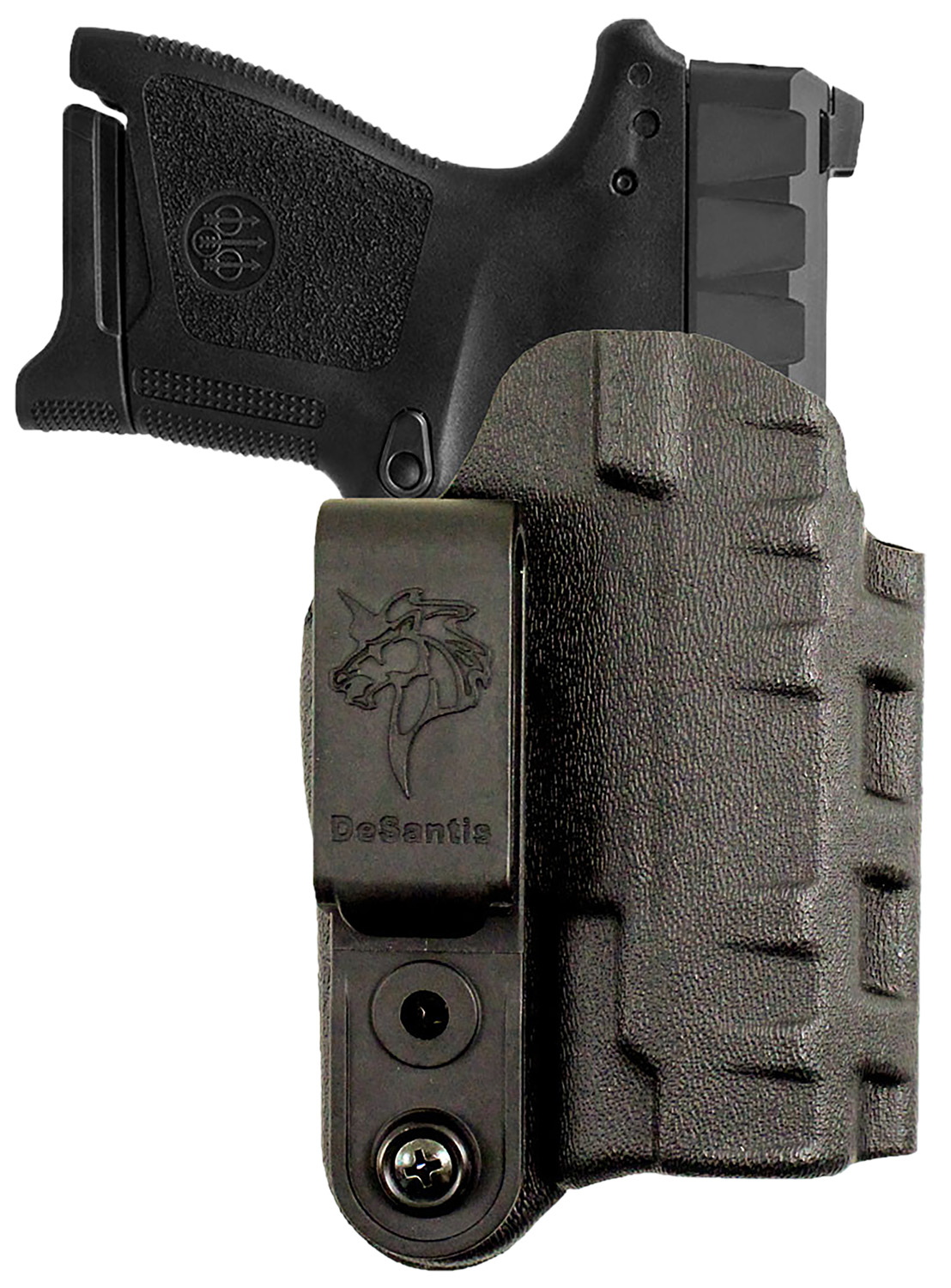 DeSantis Gunhide 137KJ1ZZ0 Slim-Tuk IWB Black Kydex Belt Clip Fits Rost Martin RMIC Ambidextrous
