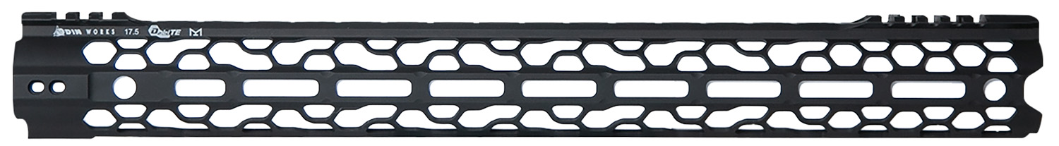 Odin Works F17MLO2308206 02 Lite AR-10 M-Lok Forend 17.50" M-LOK, Black Aluminum, Mounting Hardware Included for AR-10
