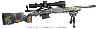 Horizon Firearms RF010A221814C18 Venatic Carbon 22 Creedmoor 18" Fluted Threaded Barrel, Drilled & Tapped Receiver, Arca Rail Forend, Iota EKO Carbon Fiber Stock