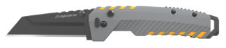 Outdoor Edge XDS230AC Razor XD2  3" Folding Plain 420J2 SS Blade Gray/Yellow