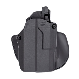 Safariland SOLIS189527C3411 Solis ALS OWB Black Compatible w/ Glock 43X/48 MOS, Compatible w/ TLR-7Sub, Right Hand