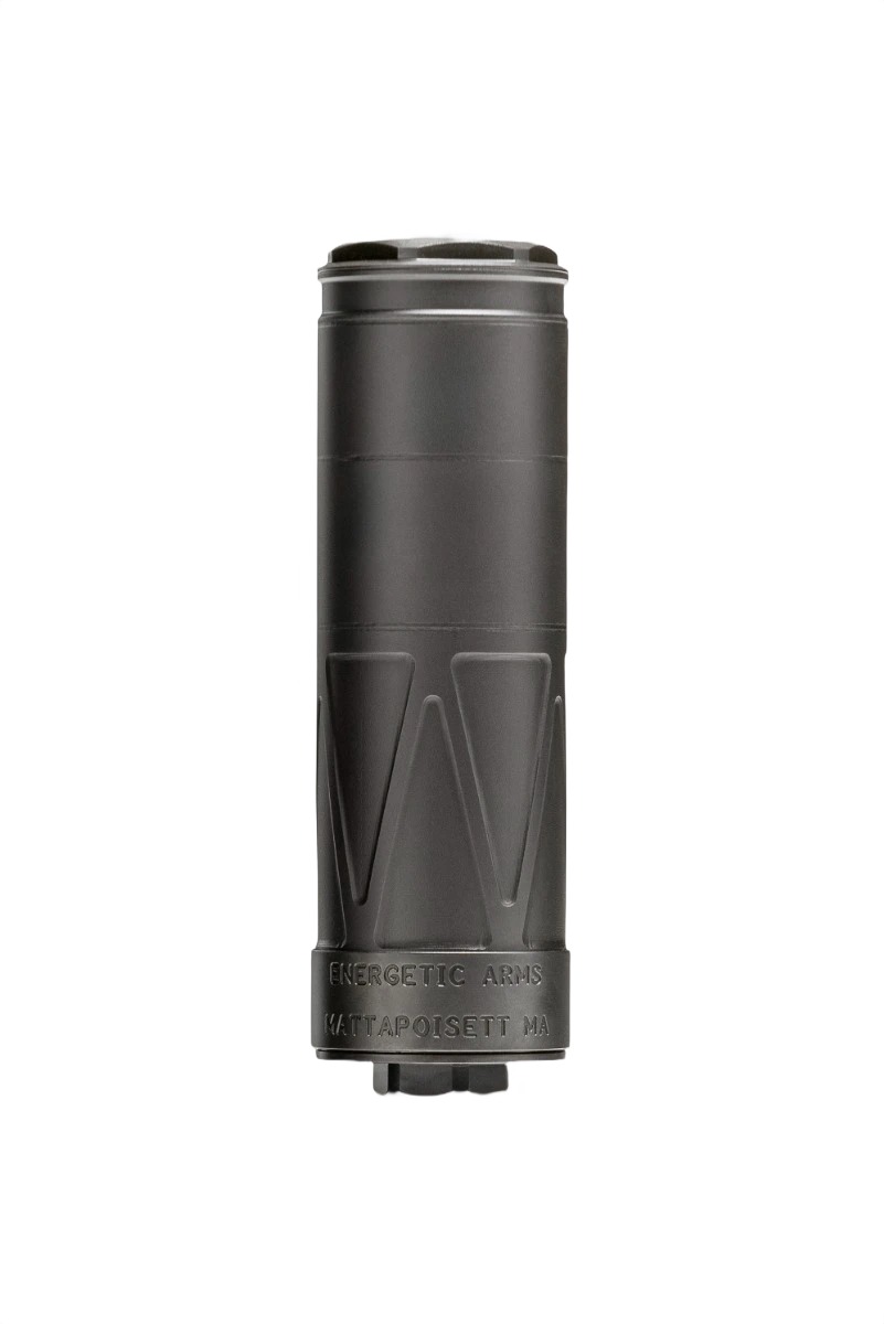 Energetic Armament EA83 Energetic Armament Sonus 9K 9mm Luger 1.5" Black Stainless Steel 1/2"x28