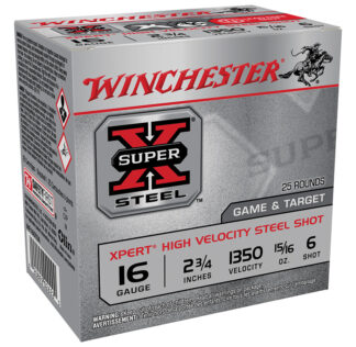 SuperX 16Ga 2.75" 15/16oz HV Steel #6