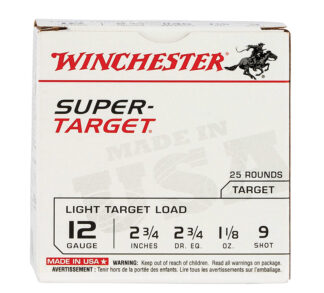 USA SupTrgt 12Ga 2.75" 1-1/8oz 2.75dr #9