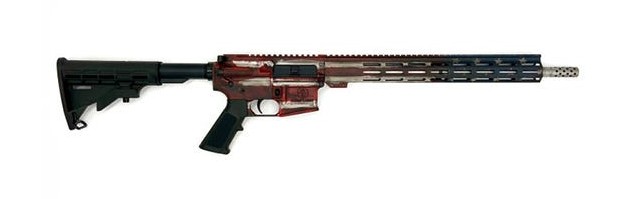 GLFA 223 WYLDE RIFLE BATTLEWORN AMERICAN FLAG 16IN BARREL 15.125IN MLOK 30RD GL15223SS F-AMF