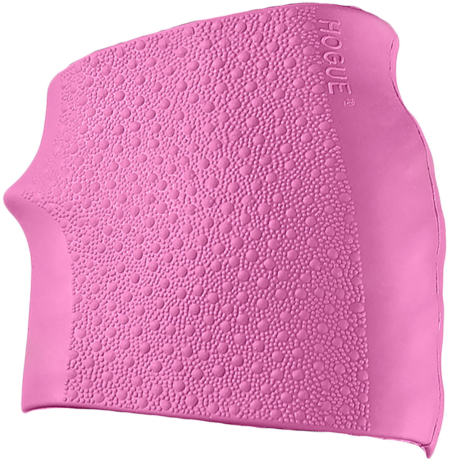 Hogue 18007 HandAll Jr. Grip Sleeve Small Size made of Rubber with Textured Pink Finish & Finger Groove for Most 22, 25 & 38 Pistols