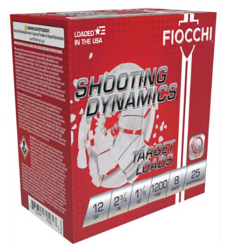 Shooting Dynamics 12ga 2 3/4 1 1/8oz #8